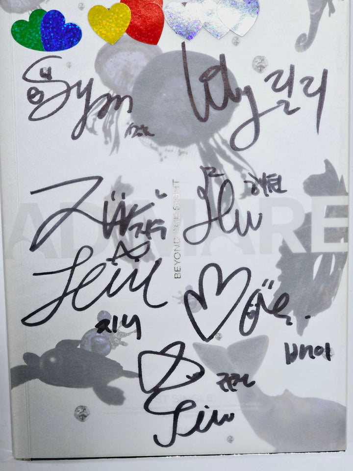 TRIPLES, IZONE, JEON SOMI, STAYC, KEP1ER, NMIXX, ODD EYE CIRCLE - Hand Autographed(Signed) Promo Album [24.4.12] - HALLYUSUPERSTORE