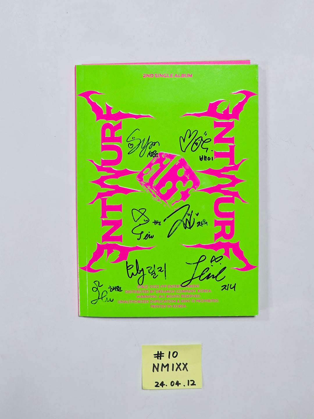 TRIPLES, IZONE, JEON SOMI, STAYC, KEP1ER, NMIXX, ODD EYE CIRCLE - Hand Autographed(Signed) Promo Album [24.4.12] - HALLYUSUPERSTORE
