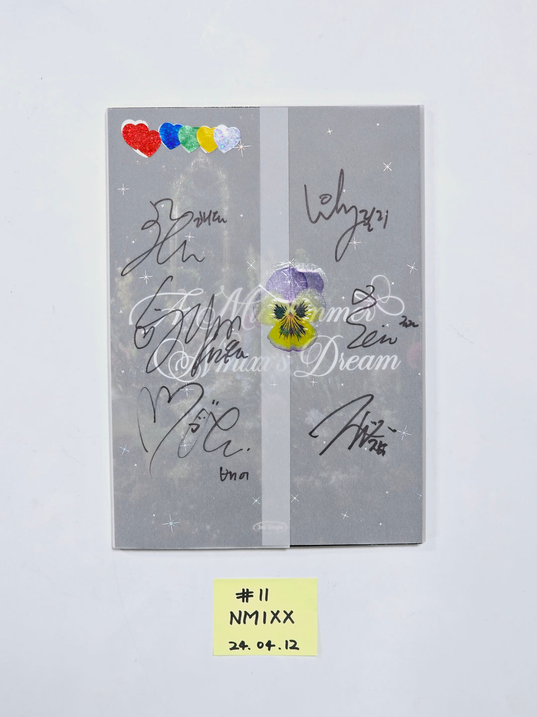TRIPLES, IZONE, JEON SOMI, STAYC, KEP1ER, NMIXX, ODD EYE CIRCLE - Hand Autographed(Signed) Promo Album [24.4.12] - HALLYUSUPERSTORE