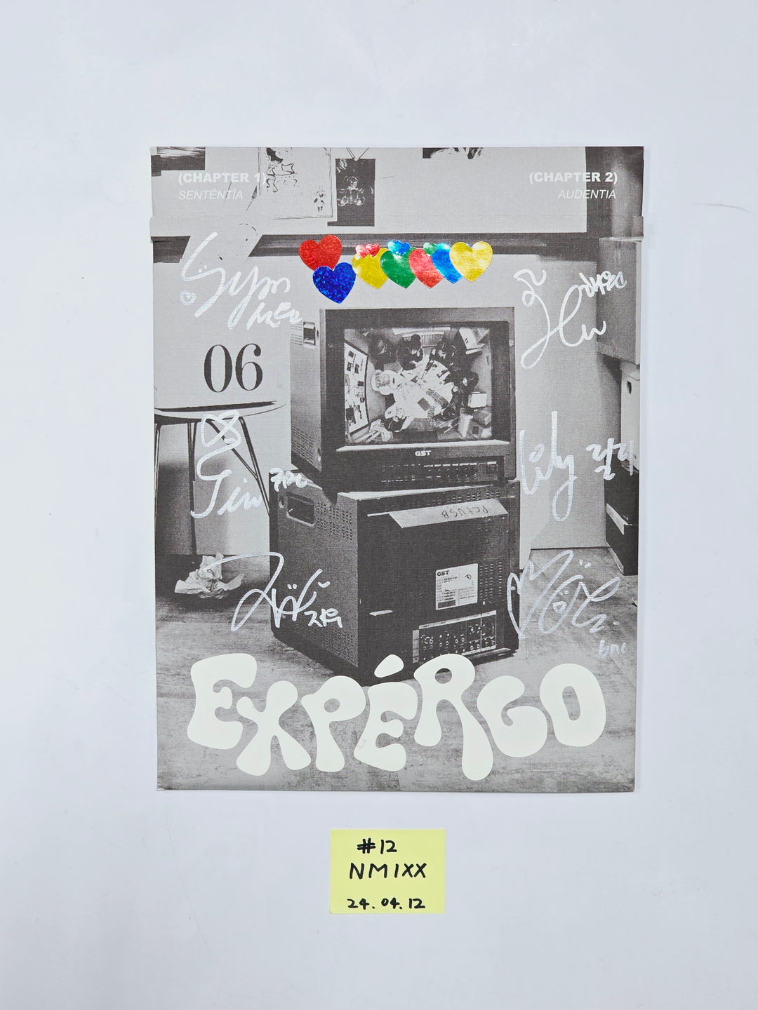 TRIPLES, IZONE, JEON SOMI, STAYC, KEP1ER, NMIXX, ODD EYE CIRCLE - Hand Autographed(Signed) Promo Album [24.4.12] - HALLYUSUPERSTORE