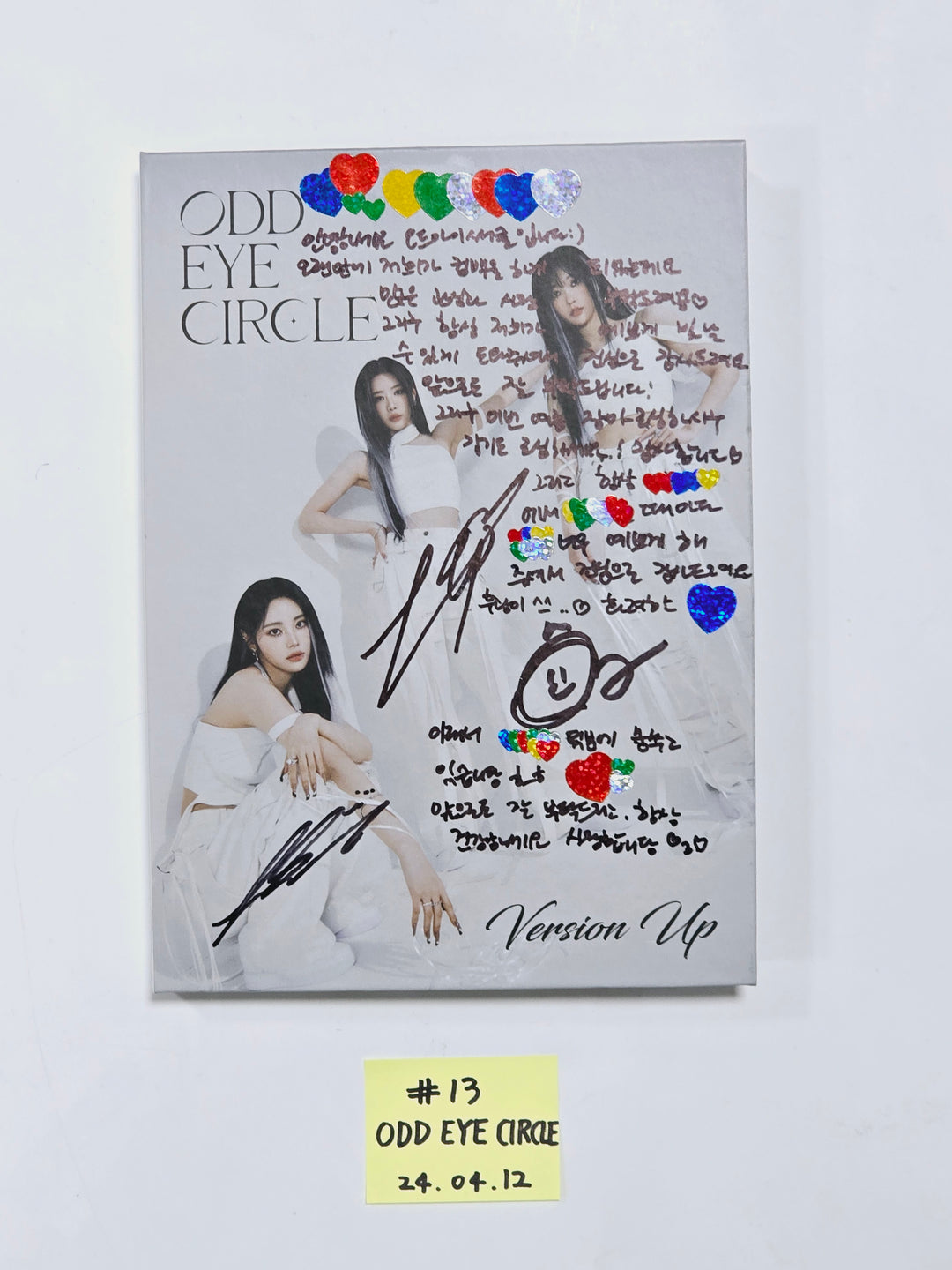 TRIPLES, IZONE, JEON SOMI, STAYC, KEP1ER, NMIXX, ODD EYE CIRCLE - Hand Autographed(Signed) Promo Album [24.4.12] - HALLYUSUPERSTORE