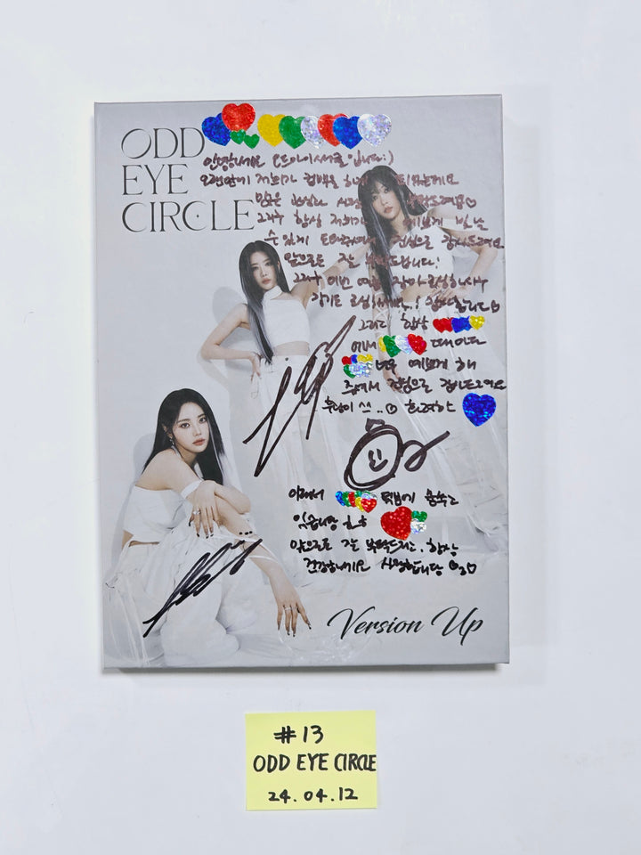 TRIPLES, IZONE, JEON SOMI, STAYC, KEP1ER, NMIXX, ODD EYE CIRCLE - Hand Autographed(Signed) Promo Album [24.4.12] - HALLYUSUPERSTORE