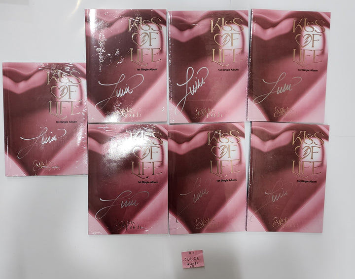 KISS OF LIFE "Midas Touch" - Hand Autographed(Signed) Album [24.4.15] - HALLYUSUPERSTORE