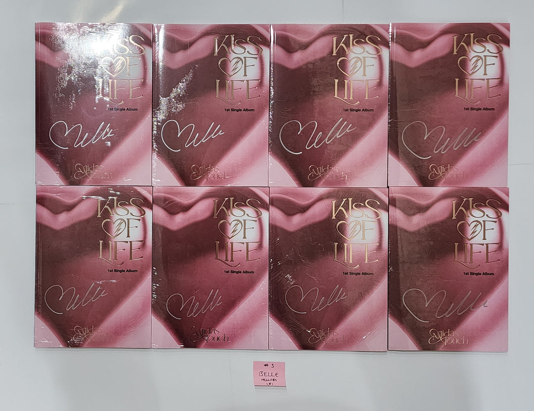 KISS OF LIFE "Midas Touch" - Hand Autographed(Signed) Album [24.4.15] - HALLYUSUPERSTORE