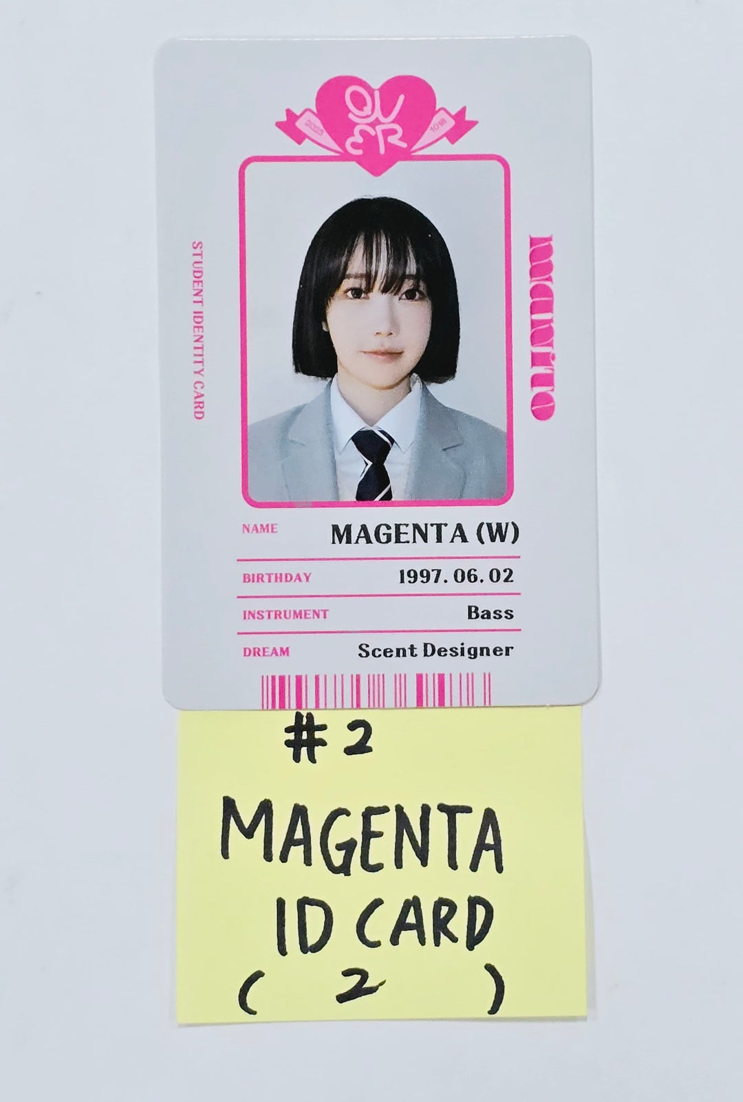 QWER "MANITO" - Official Photocard, ID Photo, ID Card [24.4.15] - HALLYUSUPERSTORE