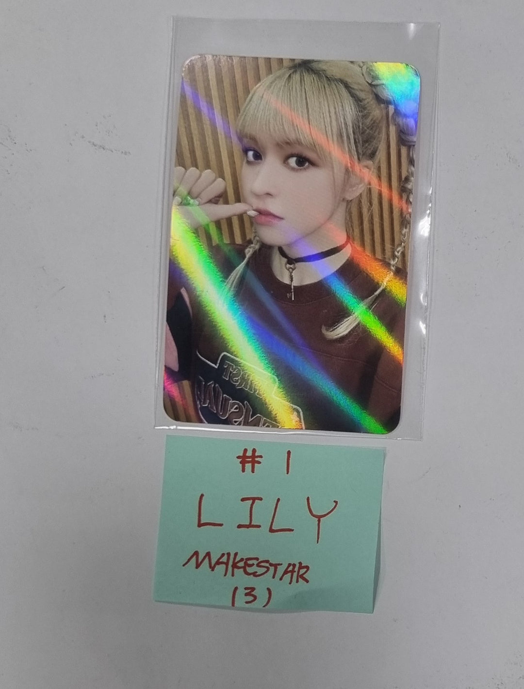 NMIXX "Fe3O4: BREAK" -  Makestar Lucky Draw Event Photocard [24.4.16] - HALLYUSUPERSTORE