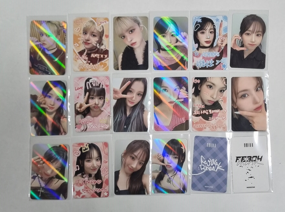 NMIXX "Fe3O4: BREAK" -  Makestar Lucky Draw Event Photocard [24.4.16] - HALLYUSUPERSTORE