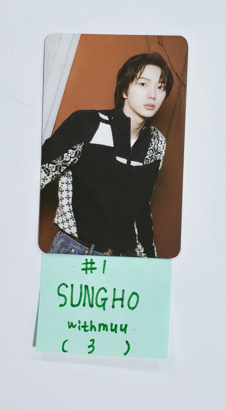 Boynextdoor  "HOW?" - Withmuu Pre-Order Benefit Photocard (Sticker Ver.) [24.4.16] - HALLYUSUPERSTORE