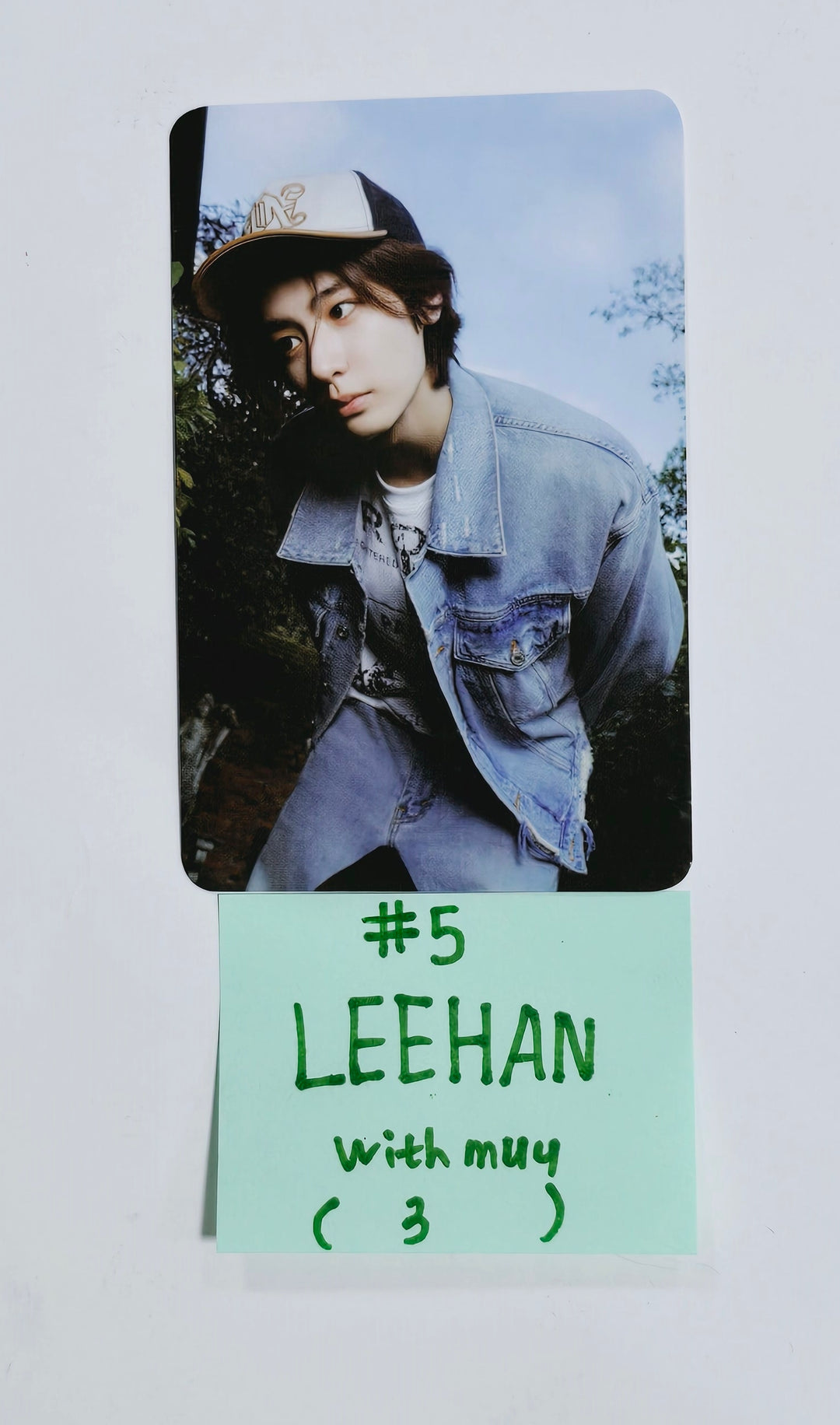 Boynextdoor  "HOW?" - Withmuu Pre-Order Benefit Photocard (Sticker Ver.) [24.4.16] - HALLYUSUPERSTORE