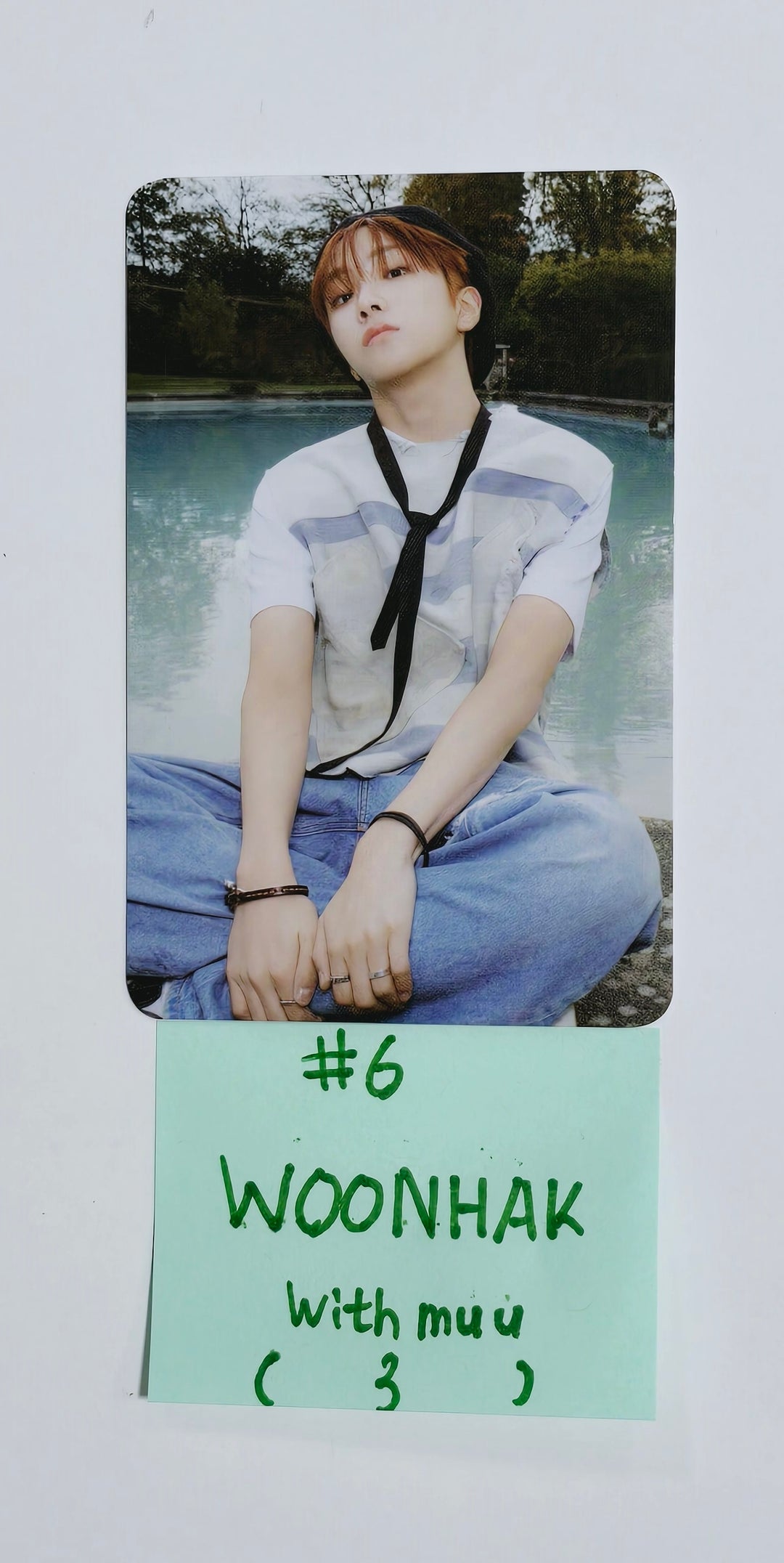 Boynextdoor  "HOW?" - Withmuu Pre-Order Benefit Photocard (Sticker Ver.) [24.4.16] - HALLYUSUPERSTORE