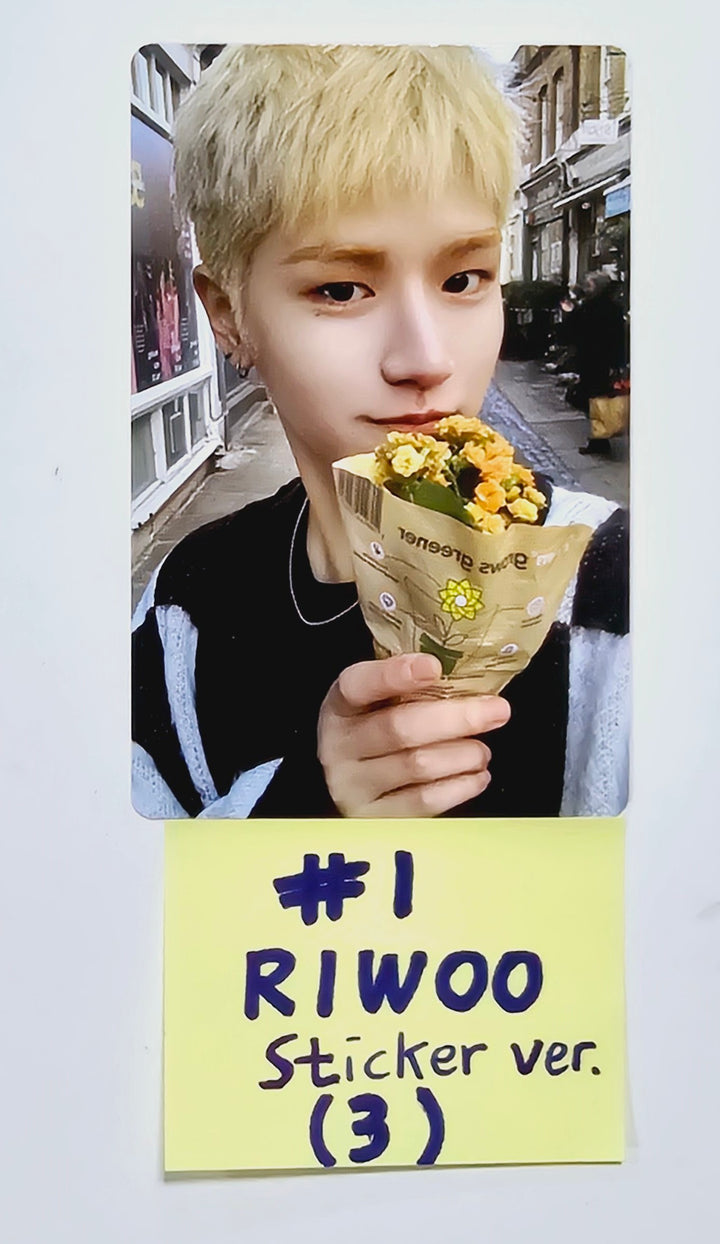 Boynextdoor  "HOW?" - Official Photocard [Sticker Ver.] [24.4.16] - HALLYUSUPERSTORE