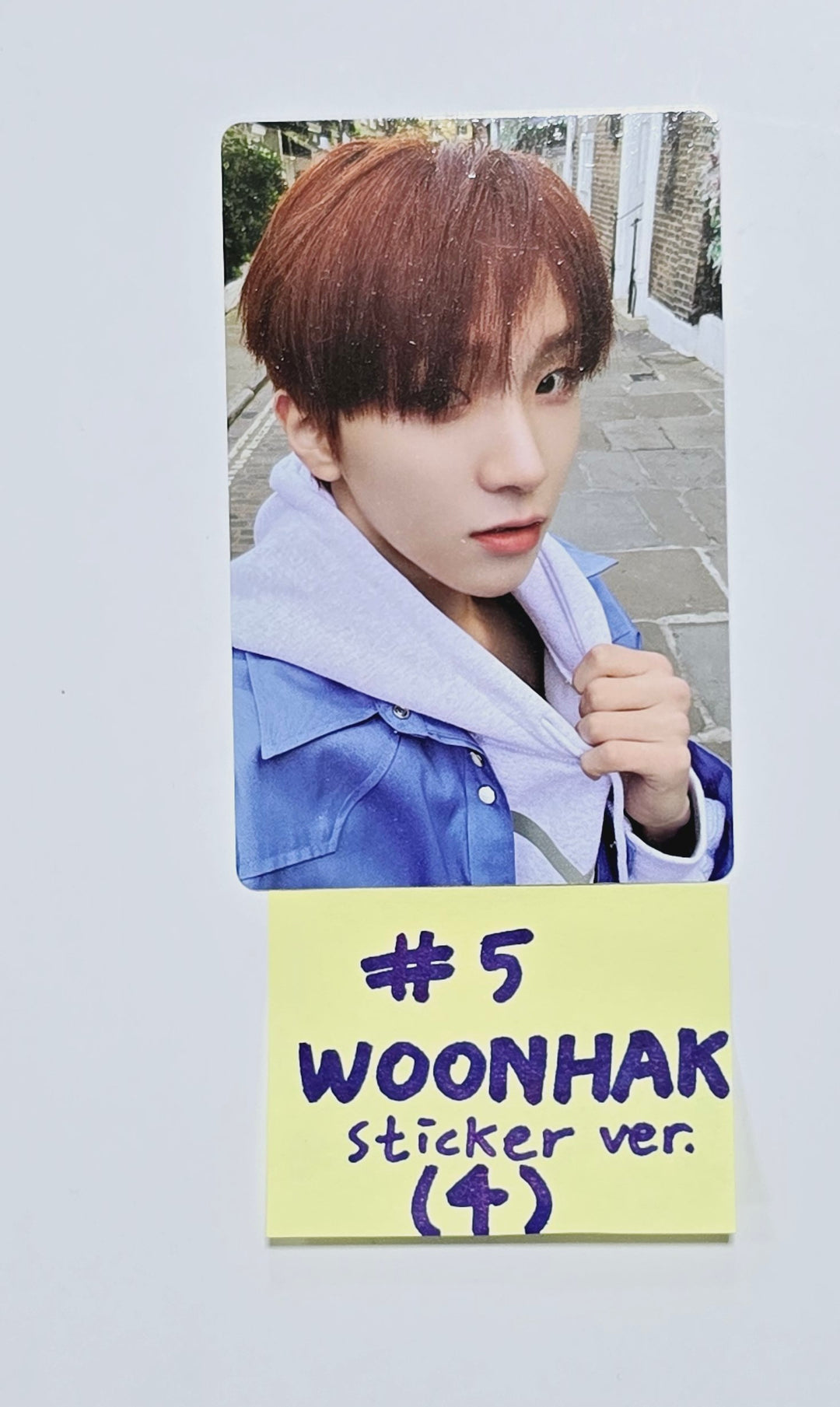 Boynextdoor  "HOW?" - Official Photocard [Sticker Ver.] [24.4.16] - HALLYUSUPERSTORE