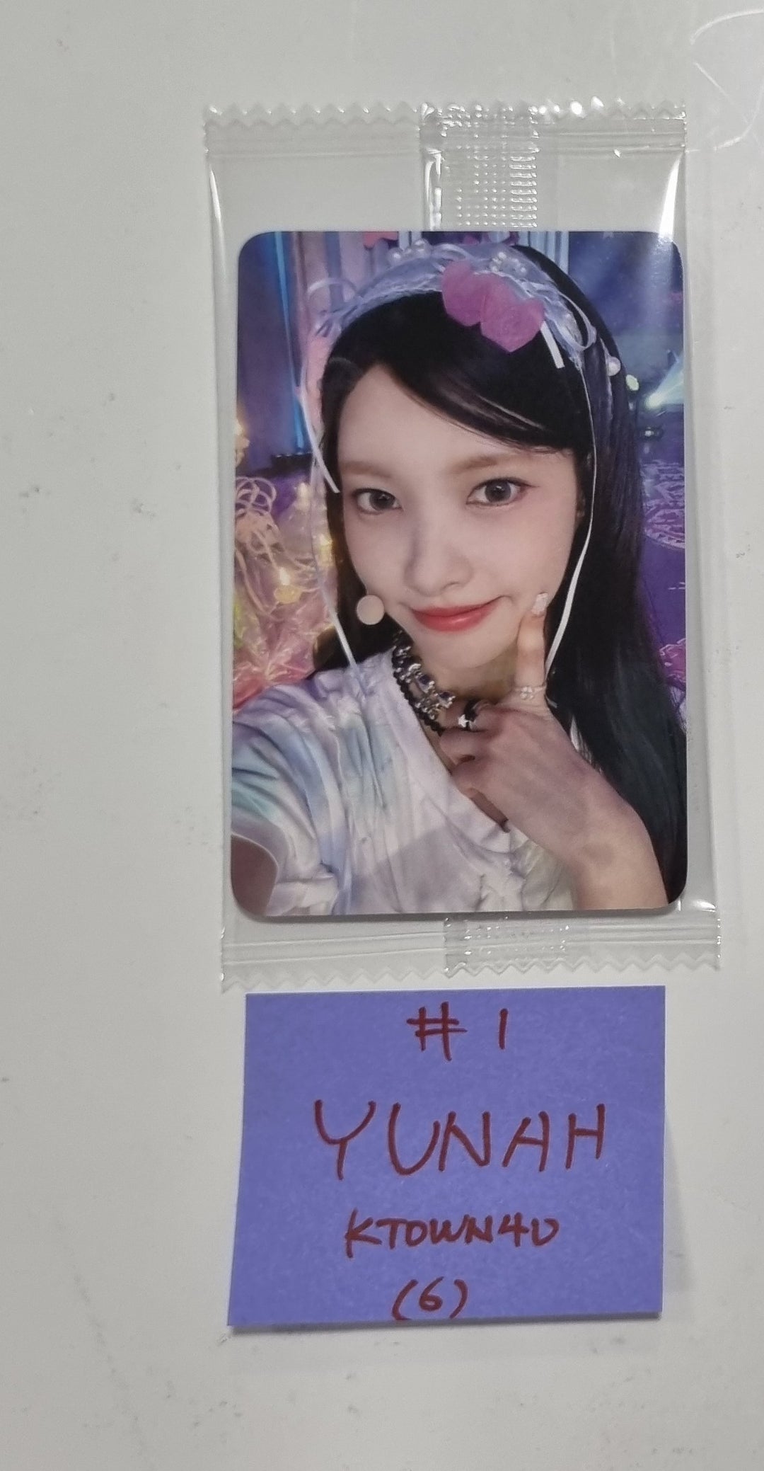 ILLIT "SUPER REAL ME" - Ktown4U Pre-Order Benefit Photocard [24.4.17] - HALLYUSUPERSTORE