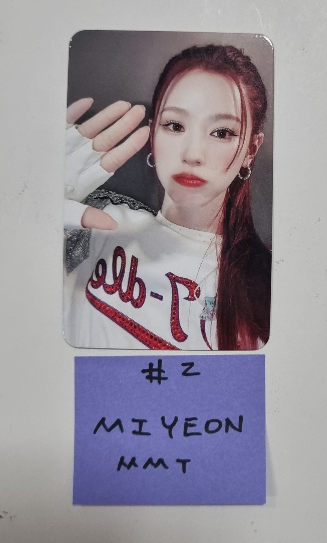 (g) I-DLE "2" 2nd Full Album - MMT Fansign Event Photocard Round 2 [24.4.17] - HALLYUSUPERSTORE