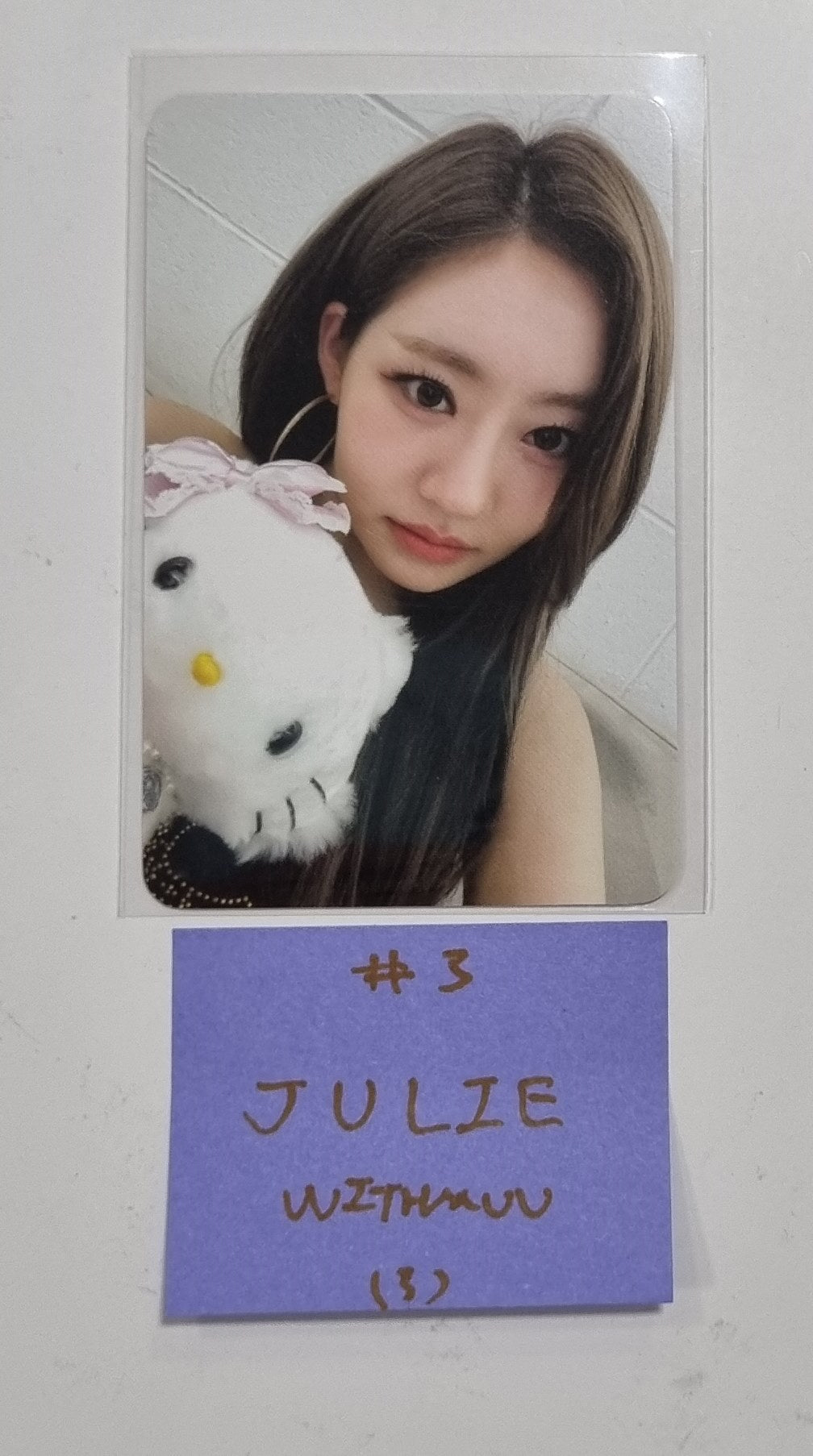 KISS OF LIFE "Midas Touch" - Withmuu Fansign Event Photocard [24.4.17] - HALLYUSUPERSTORE
