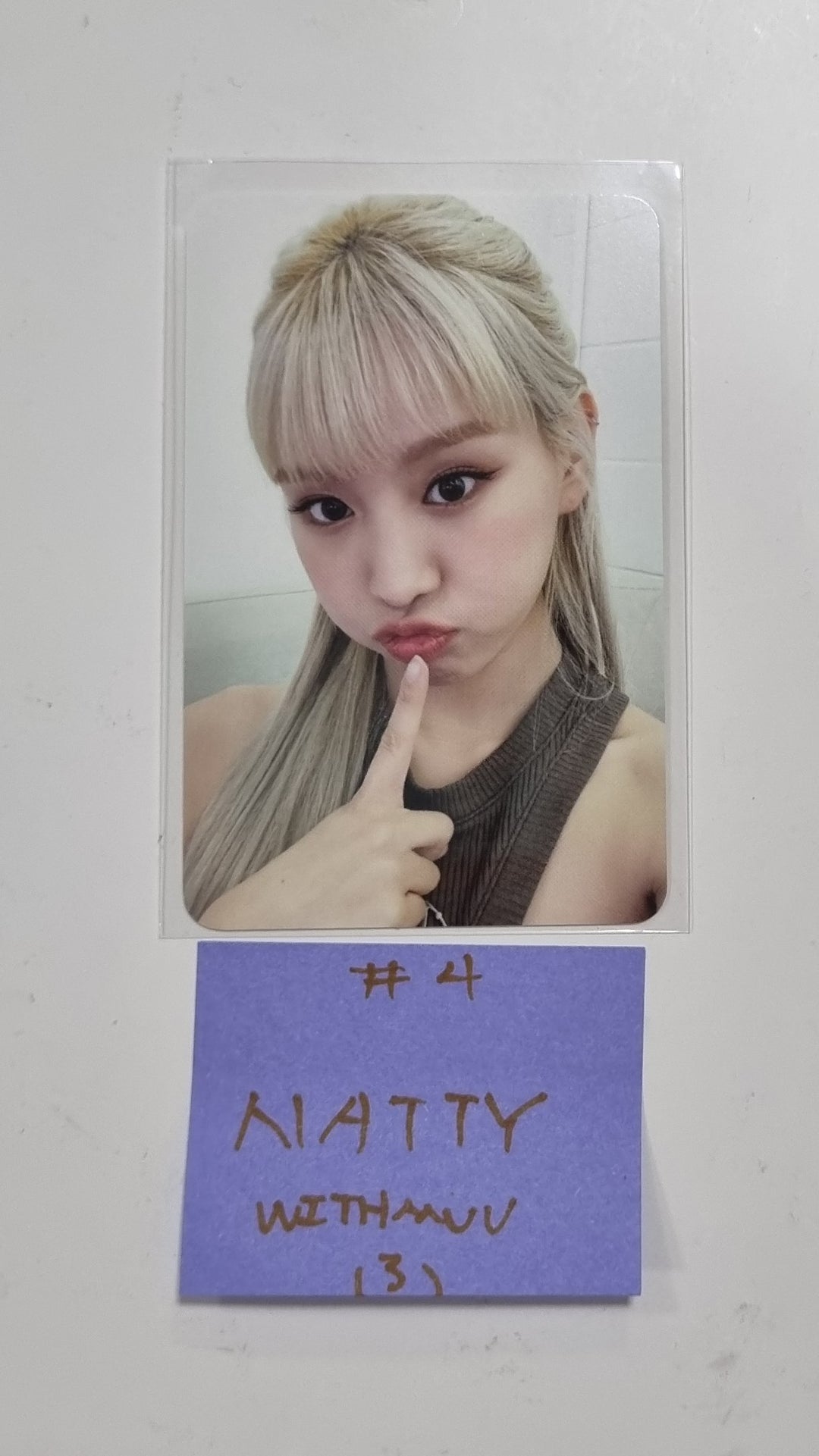 KISS OF LIFE "Midas Touch" - Withmuu Fansign Event Photocard [24.4.17] - HALLYUSUPERSTORE