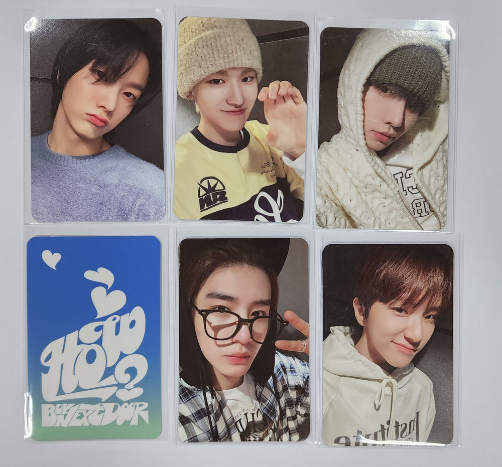 Boynextdoor  "HOW?" - Event Photocard [24.4.19] (Must Read!) - HALLYUSUPERSTORE