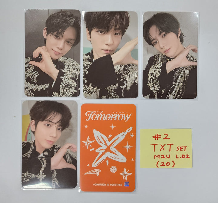 TXT "minisode 3: TOMORROW" - [Soundwave, M2U, Powerstation] Lucky Draw Event Photocards Set (5EA) Round 2 [24.4.19] - HALLYUSUPERSTORE