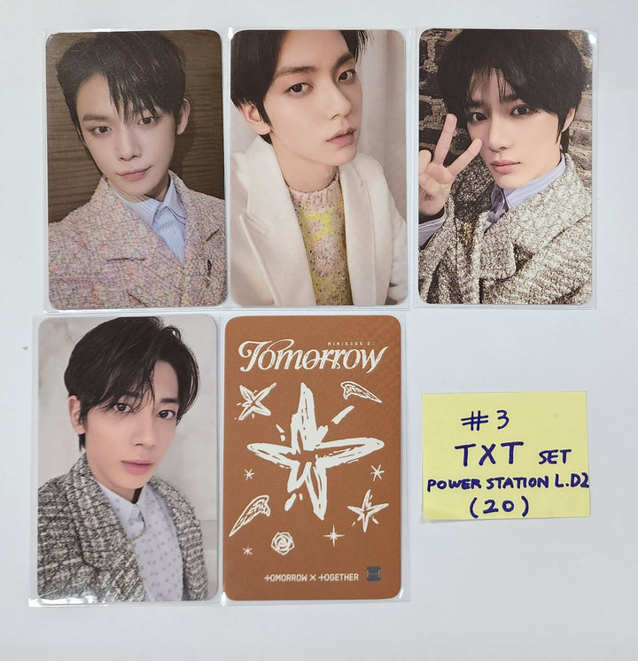 TXT "minisode 3: TOMORROW" - [Soundwave, M2U, Powerstation] Lucky Draw Event Photocards Set (5EA) Round 2 [24.4.19] - HALLYUSUPERSTORE