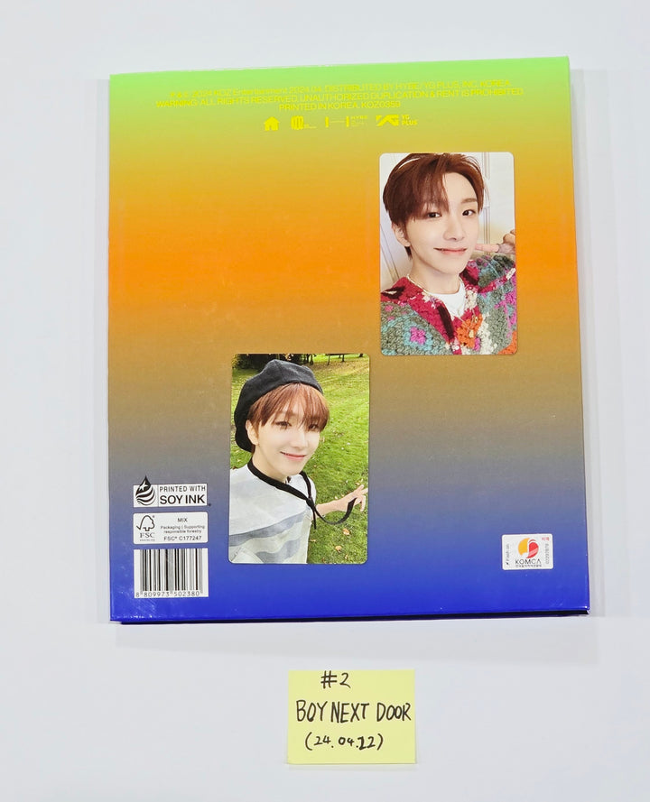 BOYNEXTDOOR "HOW?" - Hand Autographed(Signed) Promo Album [24.4.22] - HALLYUSUPERSTORE
