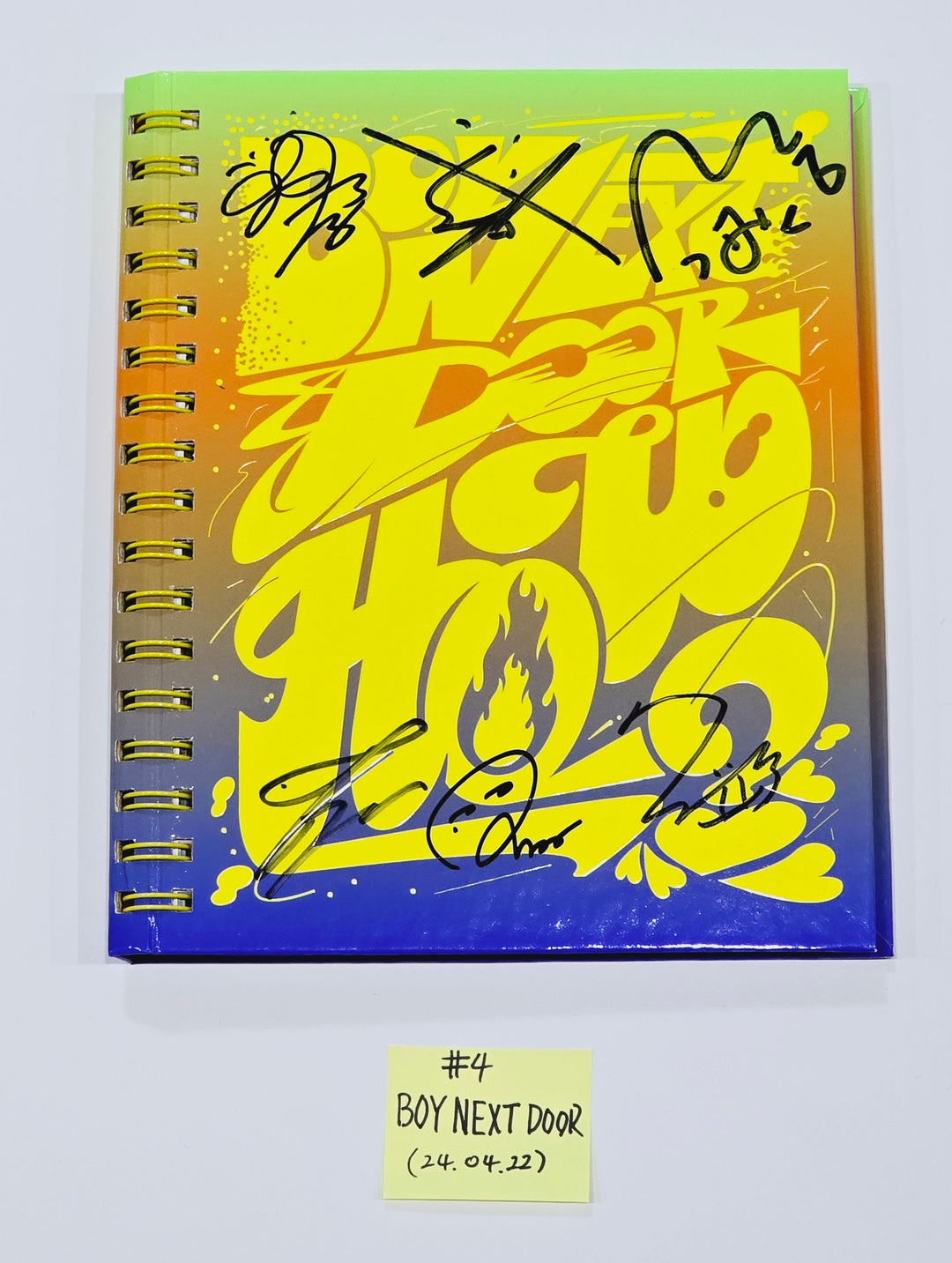 BOYNEXTDOOR "HOW?" - Hand Autographed(Signed) Promo Album [24.4.22] - HALLYUSUPERSTORE