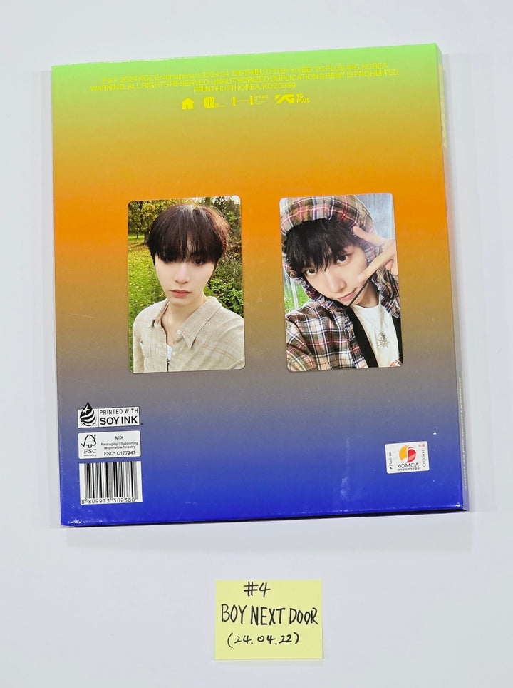 BOYNEXTDOOR "HOW?" - Hand Autographed(Signed) Promo Album [24.4.22] - HALLYUSUPERSTORE