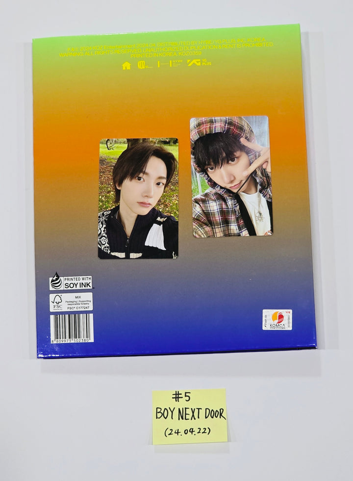 BOYNEXTDOOR "HOW?" - Hand Autographed(Signed) Promo Album [24.4.22] - HALLYUSUPERSTORE