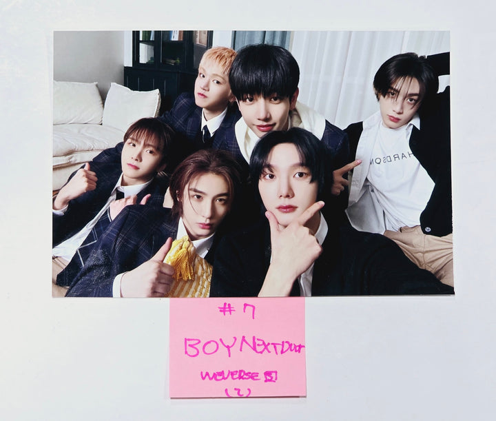 Boynextdoor  "HOW?" - Weverse Shop Come Back Live Event Photocard, Photo [Sticker Ver.] [Restocked 4/24] [24.4.23] - HALLYUSUPERSTORE