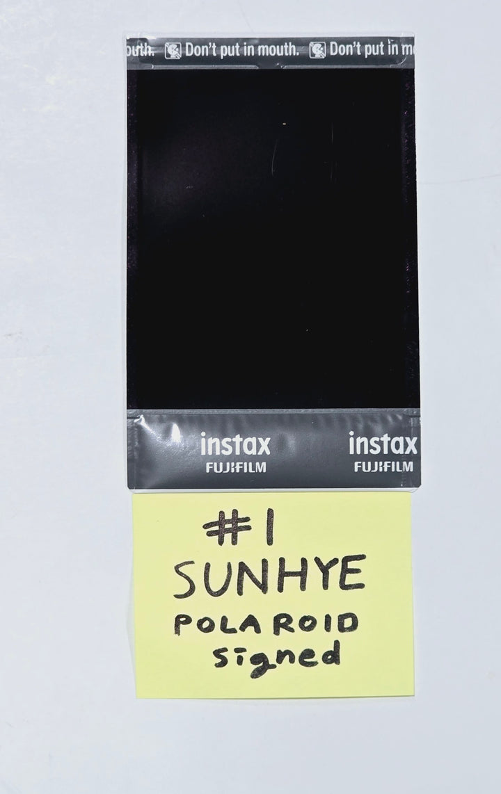 YOUNG POSSE "XXL"  - Hand Autographed(Signed) Polaroid, Big Photocard [24.4.23] - HALLYUSUPERSTORE