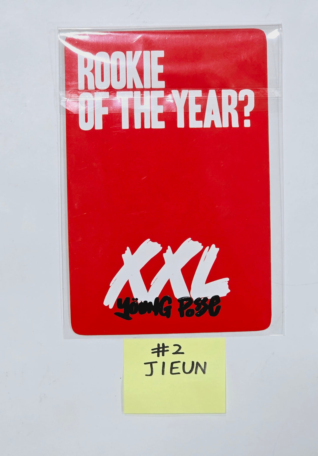 YOUNG POSSE "XXL"  - Hand Autographed(Signed) Polaroid, Big Photocard [24.4.23] - HALLYUSUPERSTORE