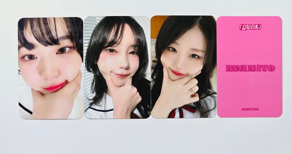 QWER "MANITO" - Makestar Fansign Event Winner Photocard [24.4.24] - HALLYUSUPERSTORE
