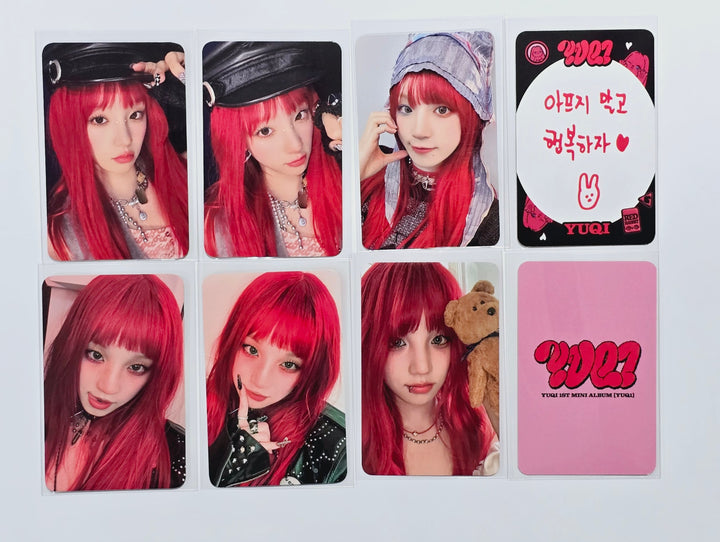 YUQI (Of (G) I-DLE) "YUQ1" - Ktown4U Lucky Draw &amp; Drink Event Photocard [24.4.24] - HALLYUSUPERSTORE