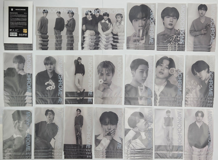 BTS - [BTS POP-UP : MONOCHROME] Printed Photo [24.4.26] - HALLYUSUPERSTORE