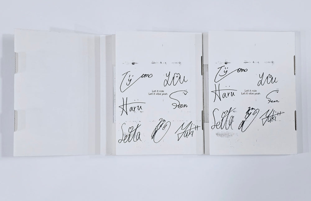 NEXZ "Ride the Vibe" - Hand Autographed(Signed) Promo Album [24.5.23] - HALLYUSUPERSTORE