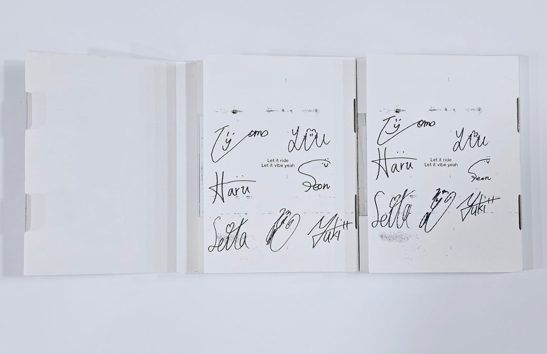 NEXZ "Ride the Vibe" - Hand Autographed(Signed) Promo Album [24.5.23] - HALLYUSUPERSTORE