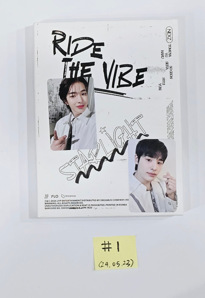 NEXZ "Ride the Vibe" - Hand Autographed(Signed) Promo Album [24.5.23] - HALLYUSUPERSTORE