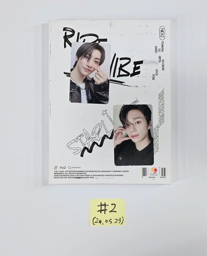 NEXZ "Ride the Vibe" - Hand Autographed(Signed) Promo Album [24.5.23] - HALLYUSUPERSTORE