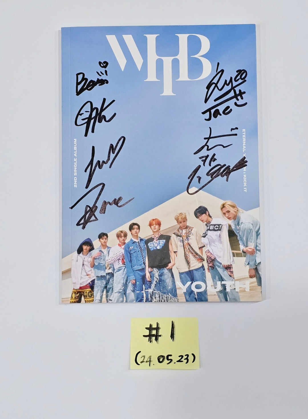 WHIB "ETERNAL YOUTH : KICK IT" - Hand Autographed(Signed) Promo Album [24.5.23] - HALLYUSUPERSTORE