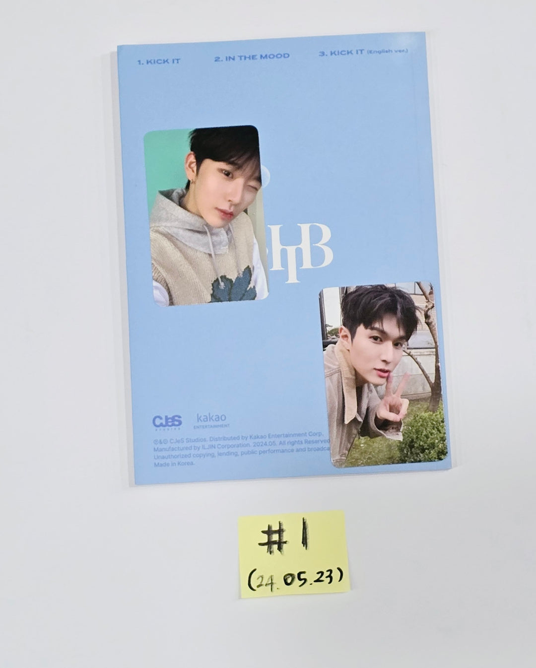 WHIB "ETERNAL YOUTH : KICK IT" - Hand Autographed(Signed) Promo Album [24.5.23] - HALLYUSUPERSTORE
