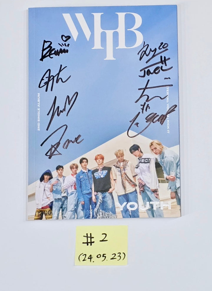 WHIB "ETERNAL YOUTH : KICK IT" - Hand Autographed(Signed) Promo Album [24.5.23] - HALLYUSUPERSTORE
