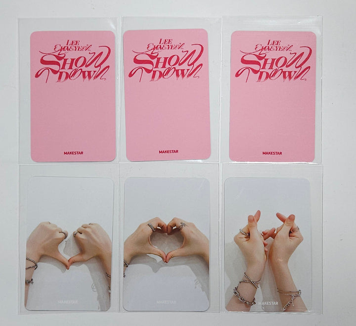 Lee Chae Yeon "SHOWDOWN" - Makestar Fansign Event Photocard Round 2 [Poca Ver.] [24.8.2] - HALLYUSUPERSTORE