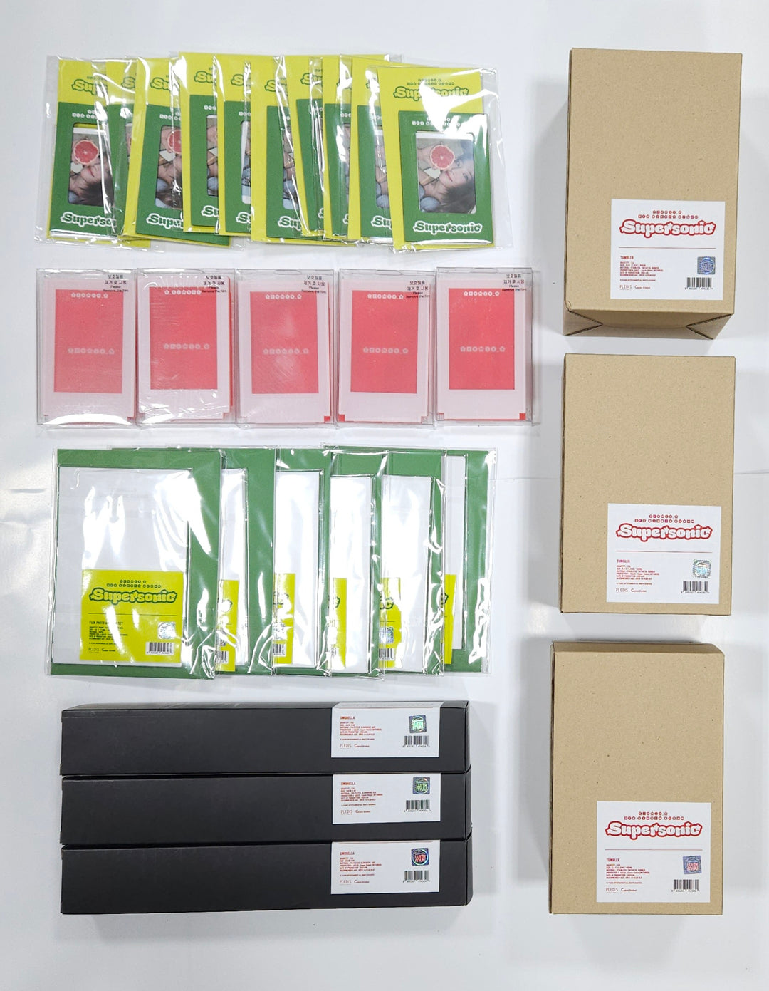 Fromis_9 "SuperSonic" - Official Withmuu POP-UP Store MD [Acrylic Stand, Frame, Magnet Frame, Stainless Tumbler, Umbrella] [24.8.16] - HALLYUSUPERSTORE
