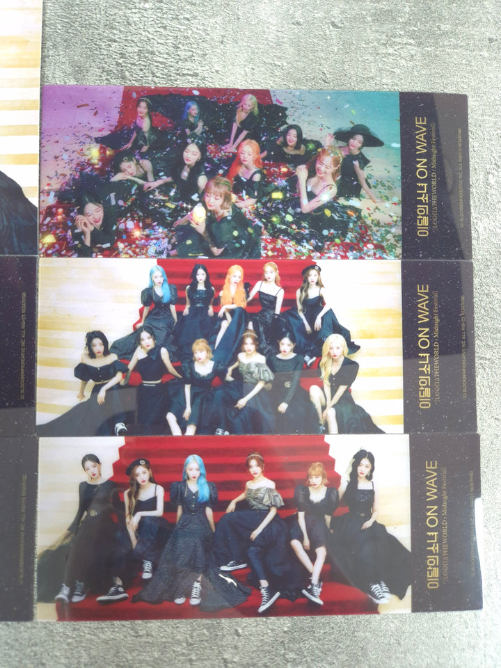 LOONA ON WAVE [LOOΠΔTHEWORLD : MIDNIGHT FESTIVAL] - Special Ticket Set (5EA) [25.03.27]