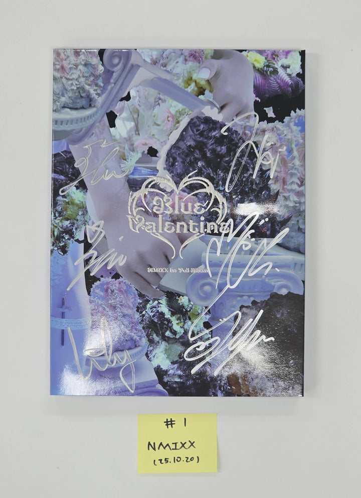 NMIXX "Blue Valentine" &amp; "Fe3O4: FORWARD" - Hand Autographed(Signed) Promo Album [25.10.20]