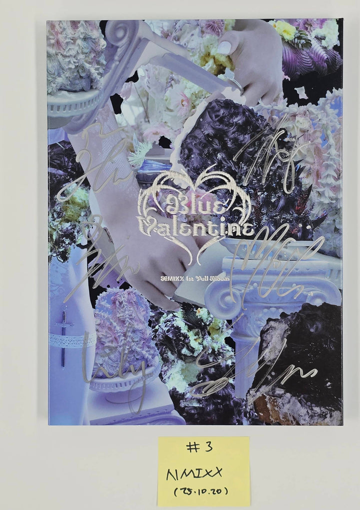 NMIXX "Blue Valentine" &amp; "Fe3O4: FORWARD" - Hand Autographed(Signed) Promo Album [25.10.20]
