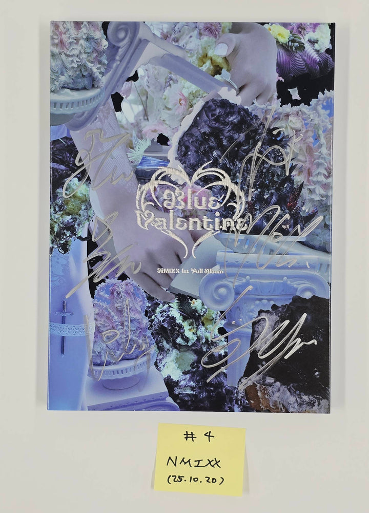 NMIXX "Blue Valentine" &amp; "Fe3O4: FORWARD" - Hand Autographed(Signed) Promo Album [25.10.20]