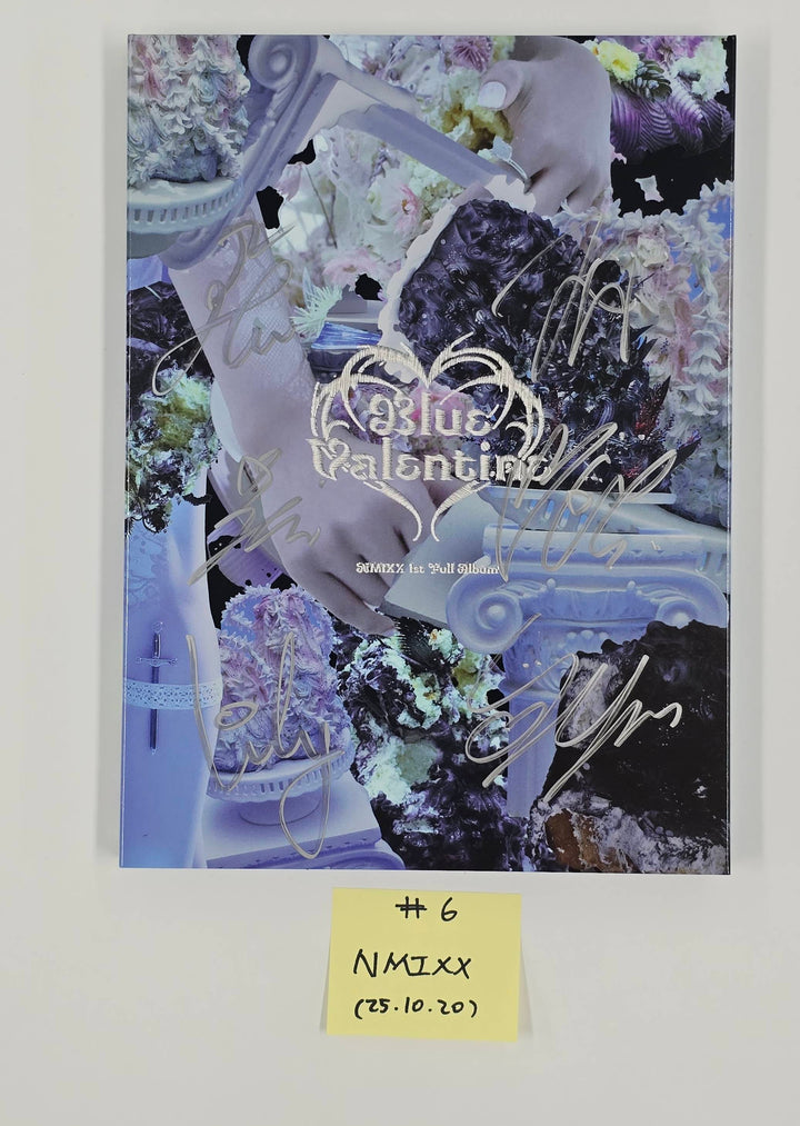 NMIXX "Blue Valentine" &amp; "Fe3O4: FORWARD" - Hand Autographed(Signed) Promo Album [25.10.20]