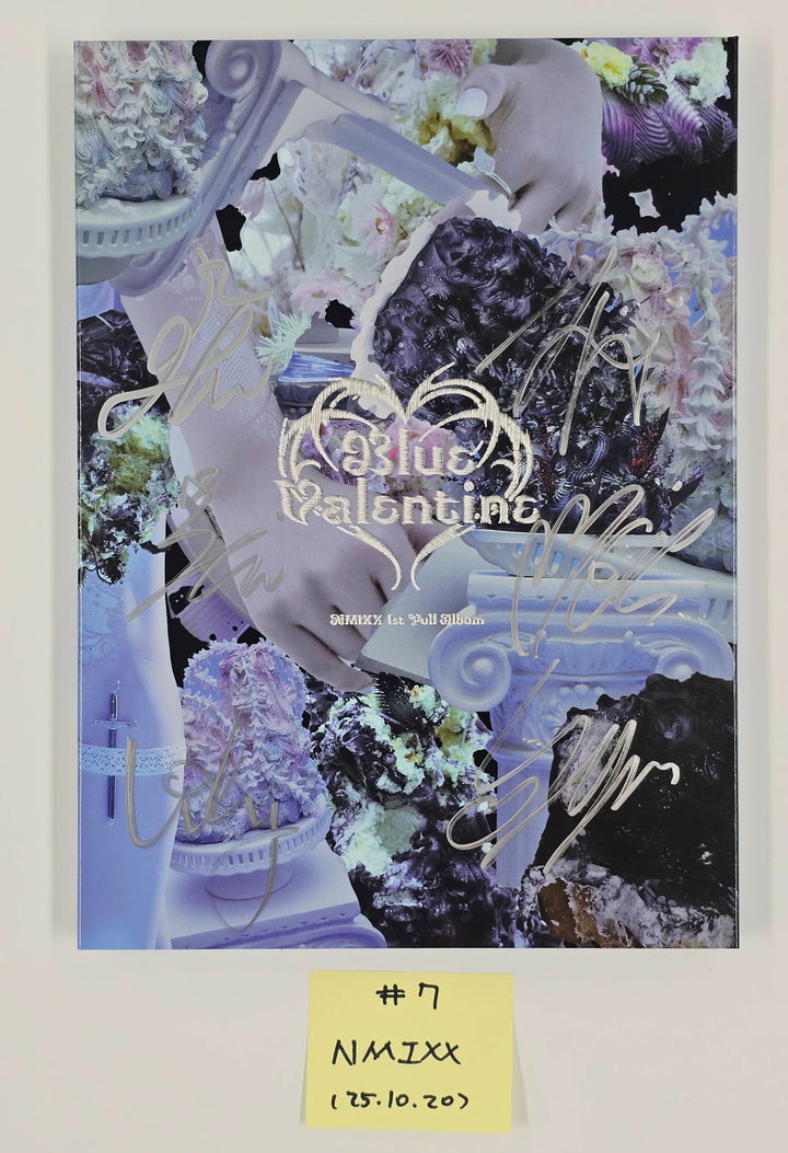 NMIXX "Blue Valentine" &amp; "Fe3O4: FORWARD" - Hand Autographed(Signed) Promo Album [25.10.20]