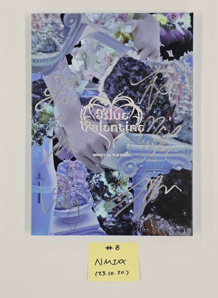NMIXX "Blue Valentine" &amp; "Fe3O4: FORWARD" - Hand Autographed(Signed) Promo Album [25.10.20]