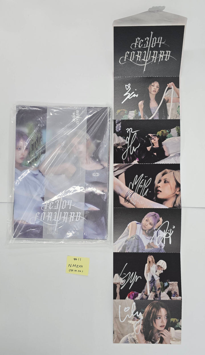 NMIXX "Blue Valentine" &amp; "Fe3O4: FORWARD" - Hand Autographed(Signed) Promo Album [25.10.20]
